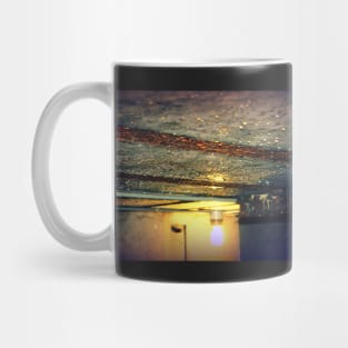 Battery Mishler ceiling, water droplets, rusty beams Mug